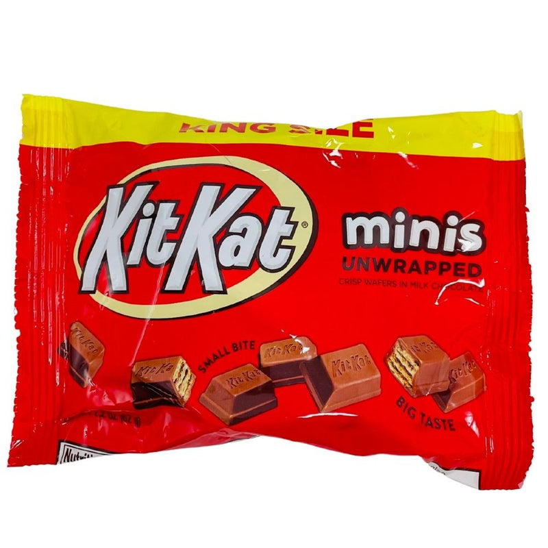 Kit Kat Mini Box Kit Kat Minis Unwrapped King Size - 2.2oz | Candy Funhouse