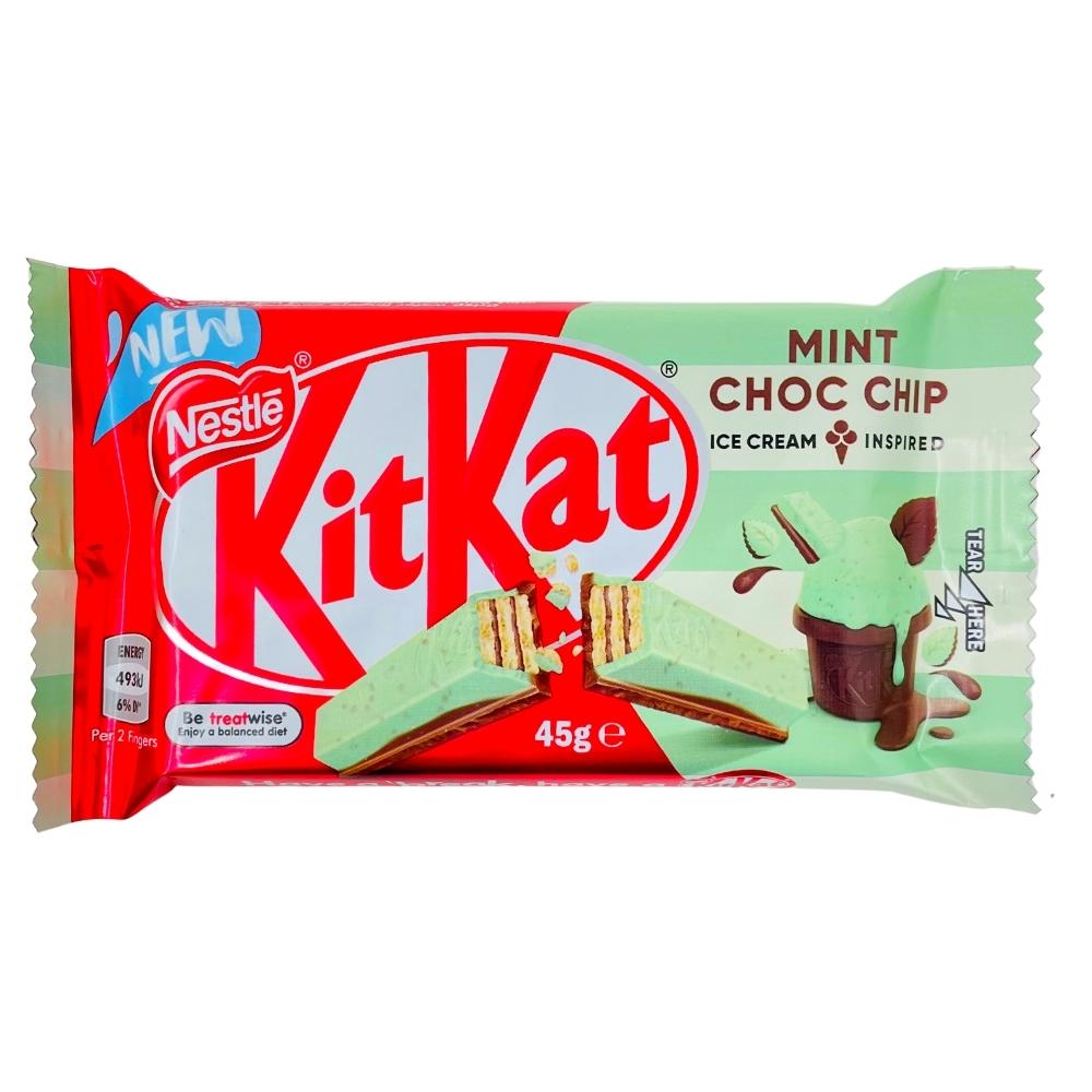 Australian Kit Kat Mint Chocolate Chip - 45g