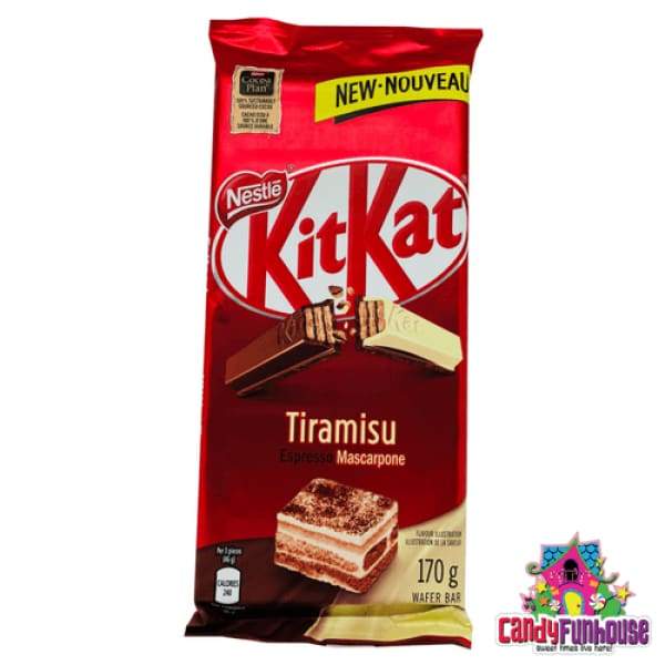 Kit Kat Tiramisu Espresso Mascarpone Nestlé 180g - 2000s Bar Canadian Chocolate Era_2000s
