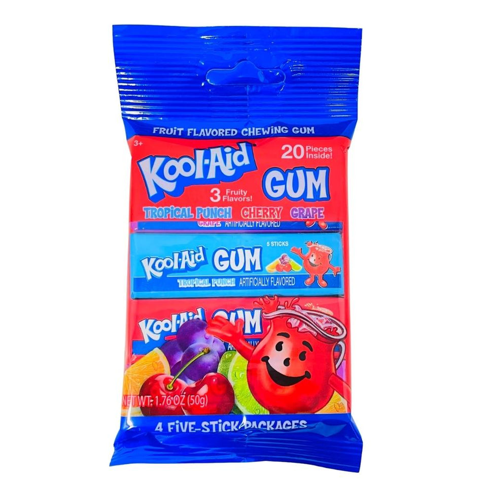 Kool-Aid Gum 4pck 1.76oz