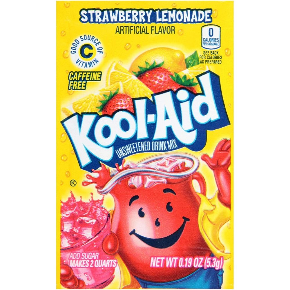 Kool-Aid Strawberry Lemonade Drink Mix Packet