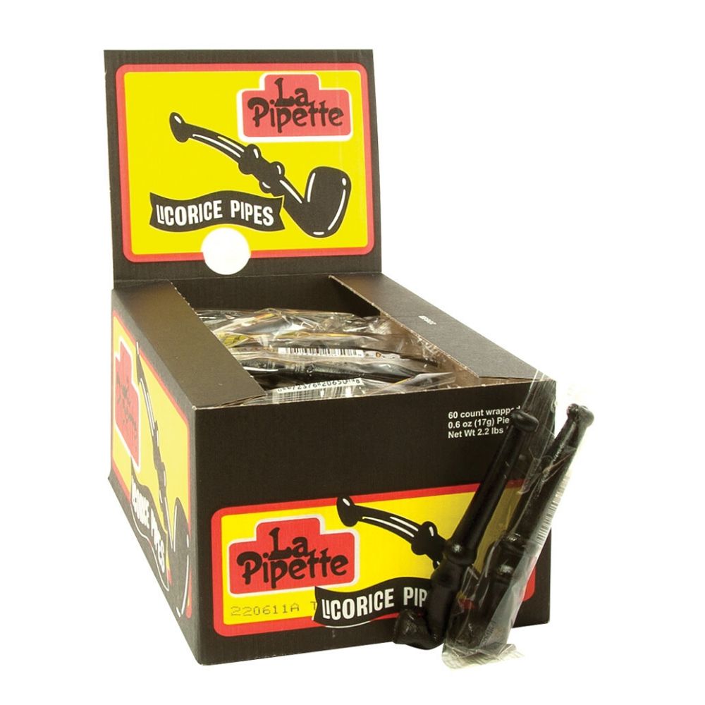 La Pipette Licorice Pipes | Black Licorice Pipes | Candy – Candy
