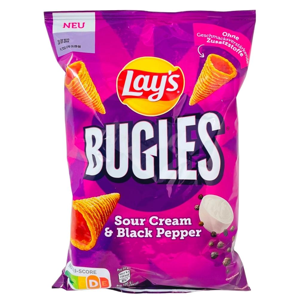 Lay's Bugles Sour Cream and Black Pepper 95g Candy Funhouse