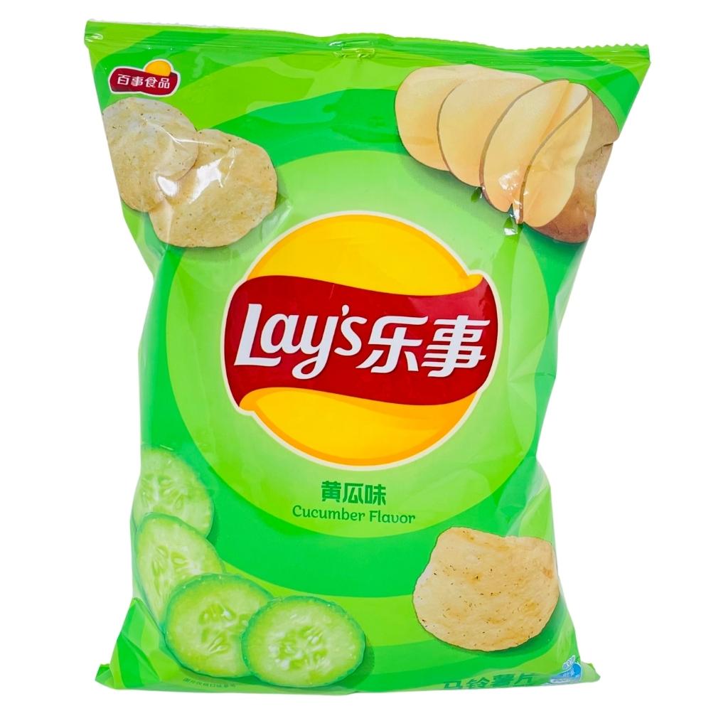 Lay's Cucumber Chips - 70g (China)