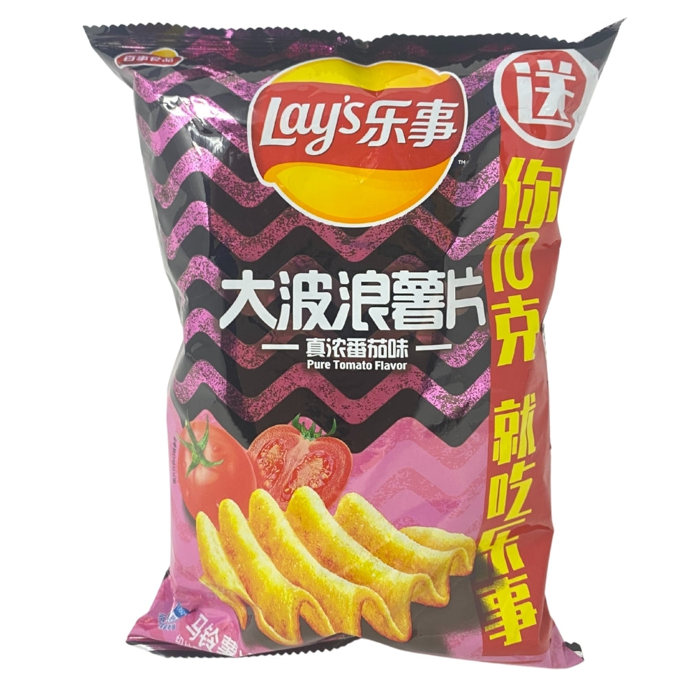 Lay's Pure Tomato Flavor Chips China - 80g
