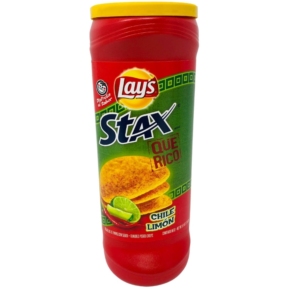 Lays Stax Chile Limon - 5.5oz