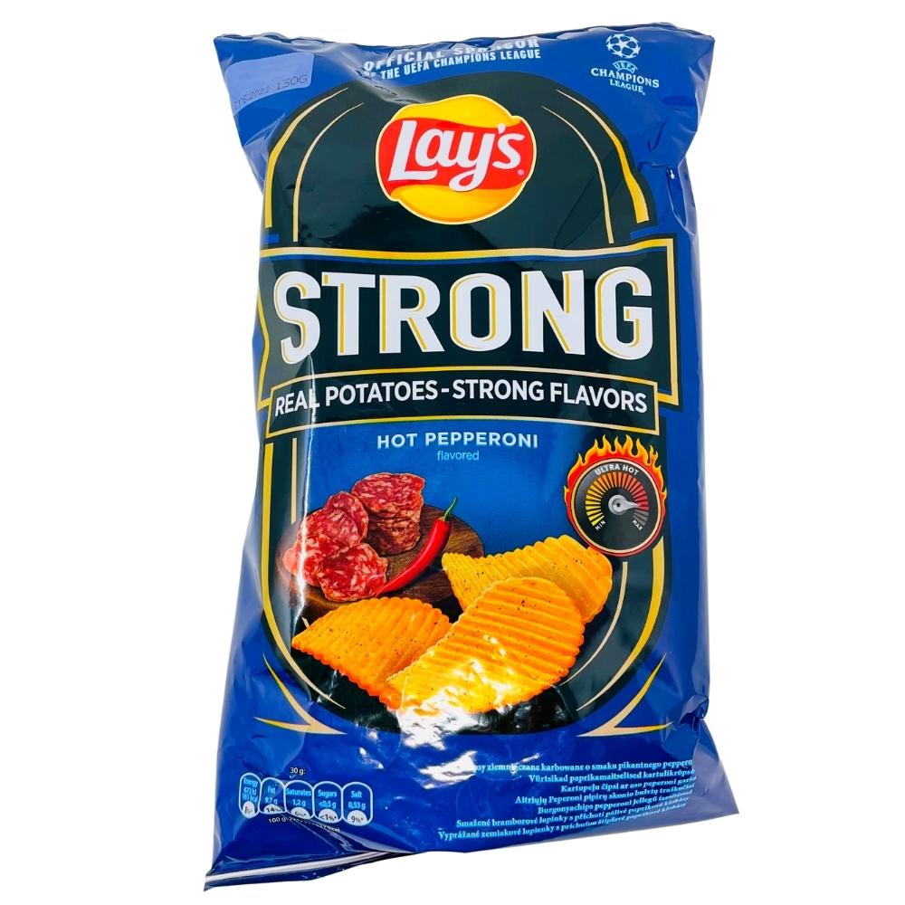 Lay's Strong Lay's Strong Hot Pepperoni - 130g | Candy Funhouse – Candy Funhouse CA