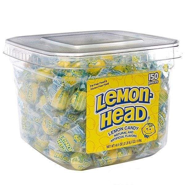 Lemon-Head Candy Ferrara Candy Co. 2.27kg - 1950s Christmas Gift Ideas Colour_Yellow Era_1950s Gluten Free