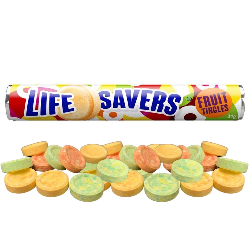 Australian Lifesavers Fruit Tingles - 34g (Australia)