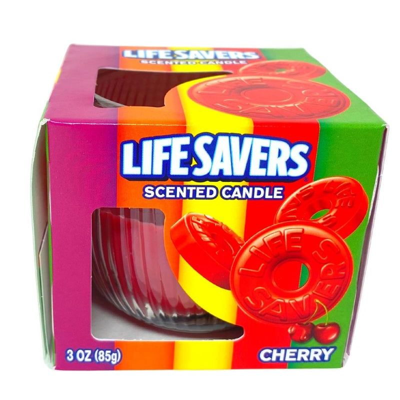 Lifesavers Scented Candle Cherry