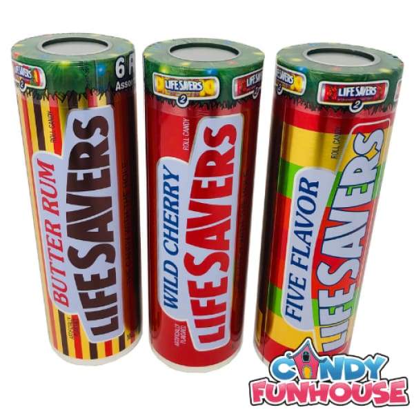 Lifesavers Large Heritage Tin Wrigley JR. Co. - Christmas Candy Colour_Assorted Hard Candy New Candy Type_Hard Candy