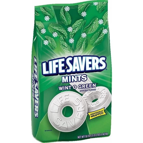 Life Savers Mints Wint Green-50oz.