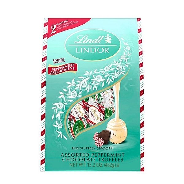 Lindor Holiday Peppermint Duo Bag - 15.2oz Candy Funhouse Canada