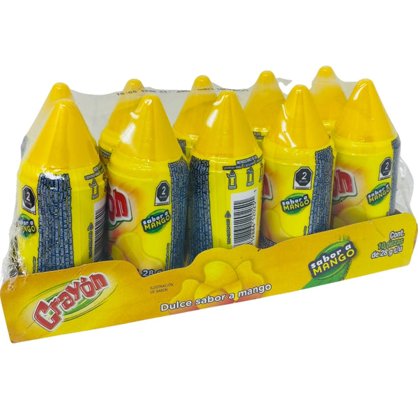 Lorena Crayon Mango 10 Piece Pack