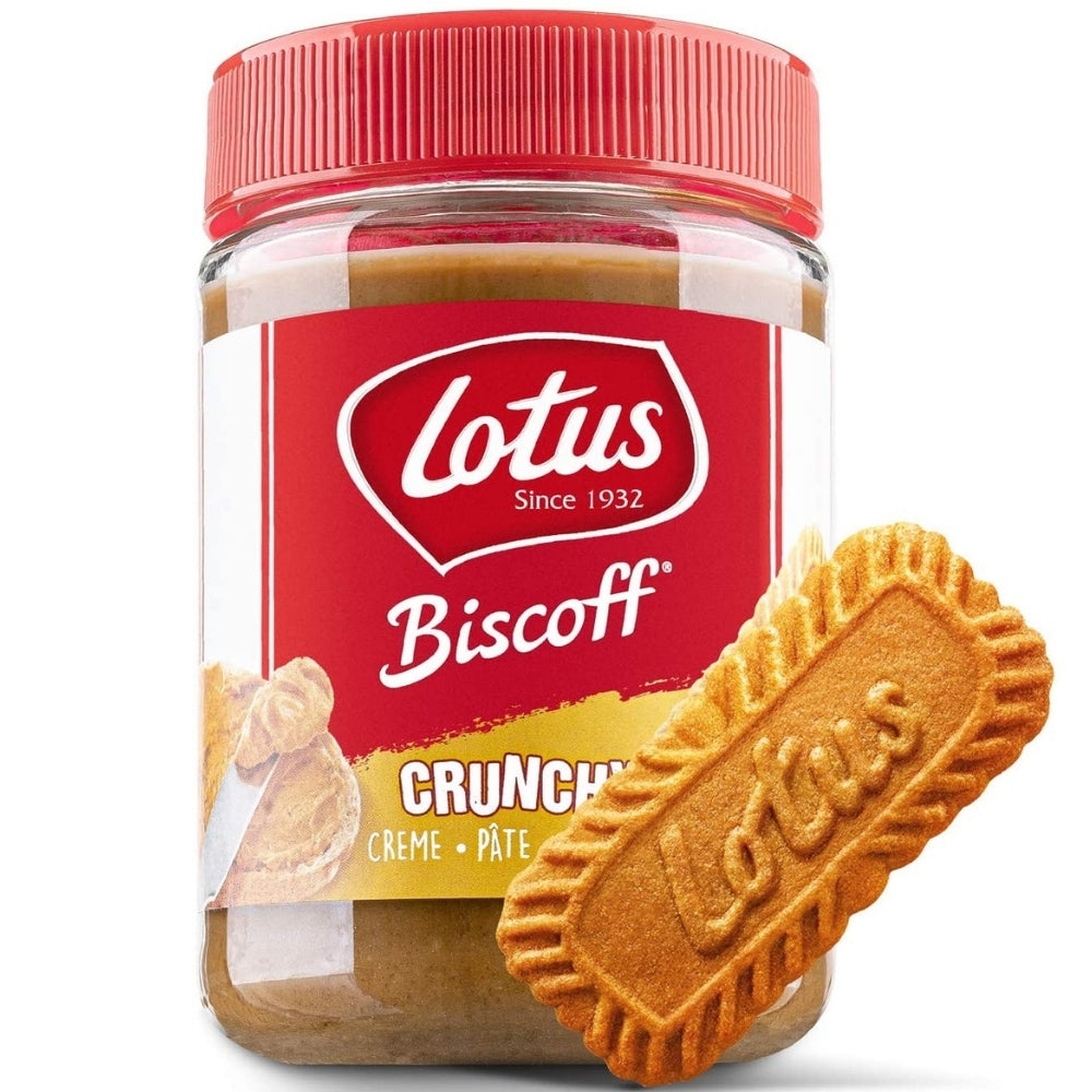 Crunchy Lotus Cookie Butter - 380g canada toronto gta buy European French delicacies treats spreads  breakfast snacks specialty baking toppers 