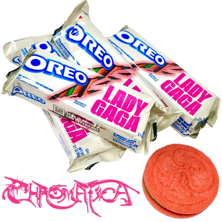 Oreo Lady Gaga Chromatica merch neon pink green oreos Cookies - 88g