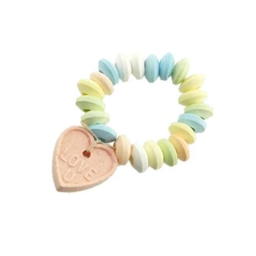 Love Beads Candy Charm Bracelet Retro Candy