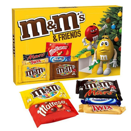 M&M - M&M Candy - British Chocolate - Santa - Secret Santa - Christmas Candy