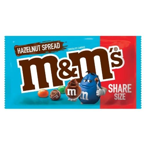 M&M's Hazelnut Spread Chocolate Candies SHARE Size