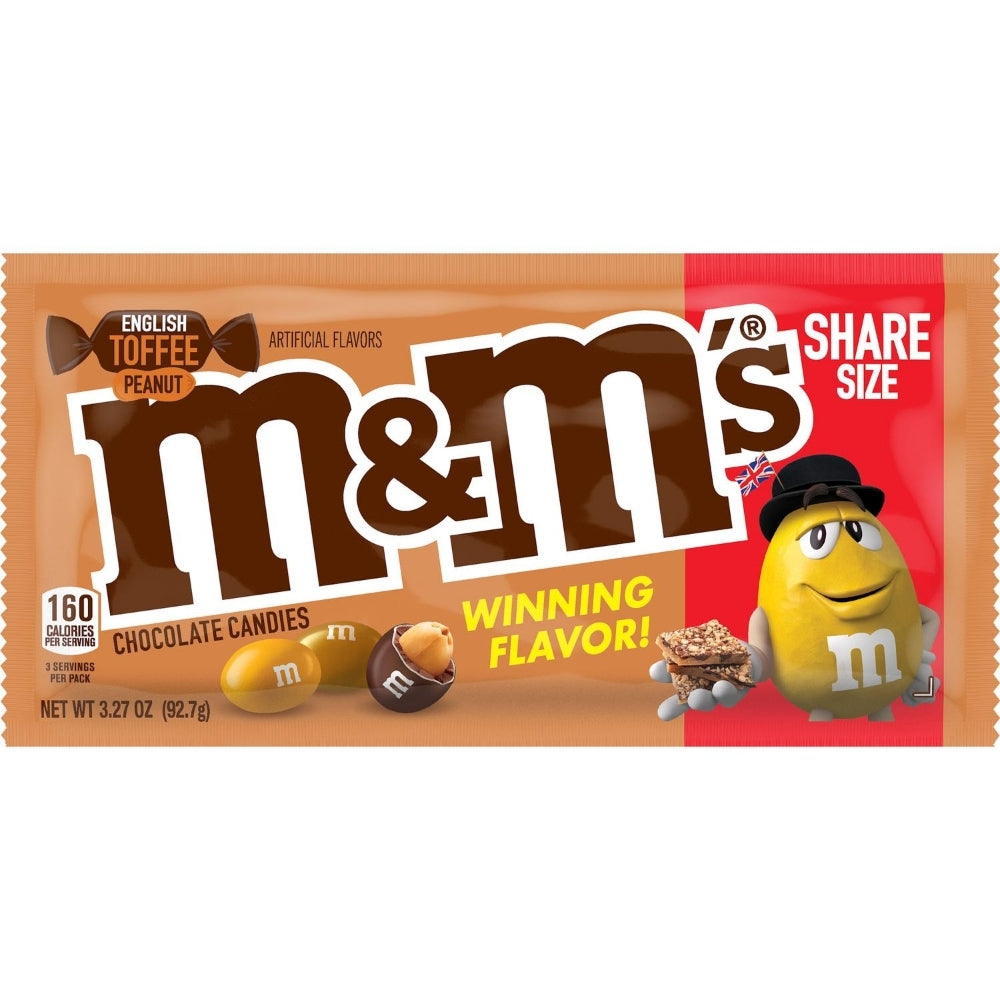 M&M's English Toffee Peanut Share Size - 3.27 oz