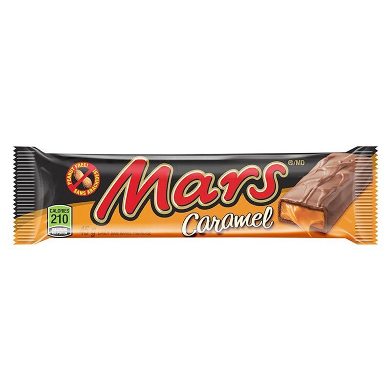 Mars Caramel Chocolate Bars-Canadian Candy Bars