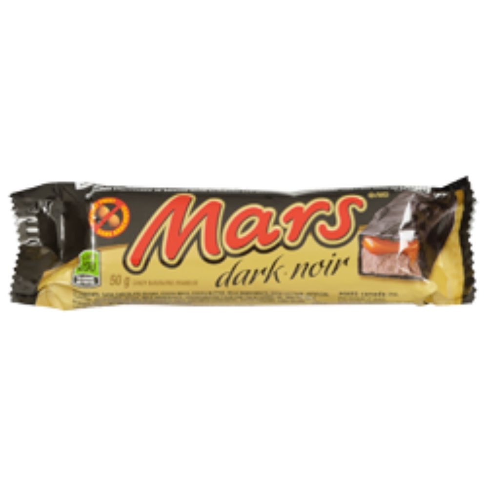Mars Dark Chocolate Bars-Canadian Candy Bars