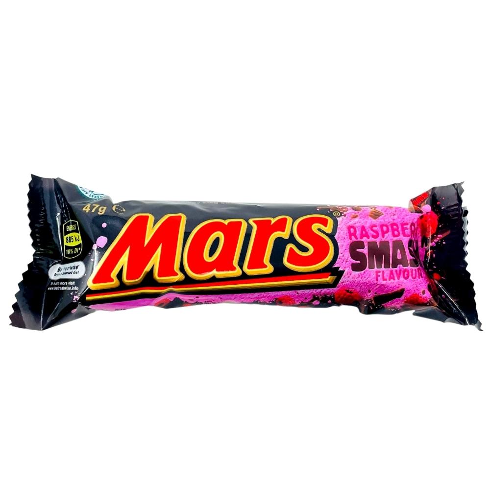 Mars Raspberry Smash Bar - 47g | Candy Funhouse – Candy Funhouse CA