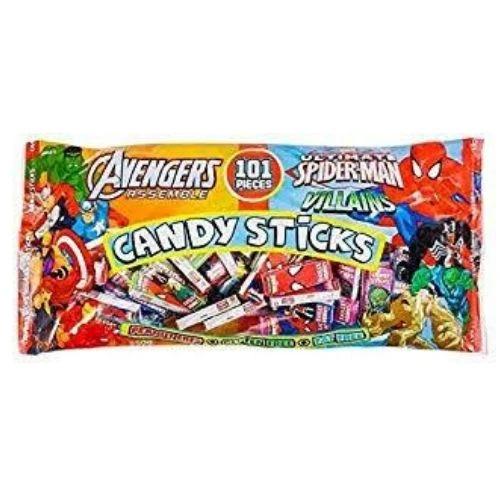 Marvel Avengers Candy Sticks Assorted-101 CT
