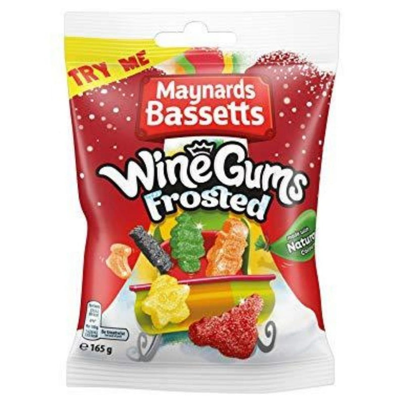 Maynard Bassetts Wine Gums Frosted 165g | Candy Funhouse