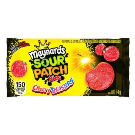 Maynars Candy-Sour Patch Kids Cherry Blasters Canadian Candies