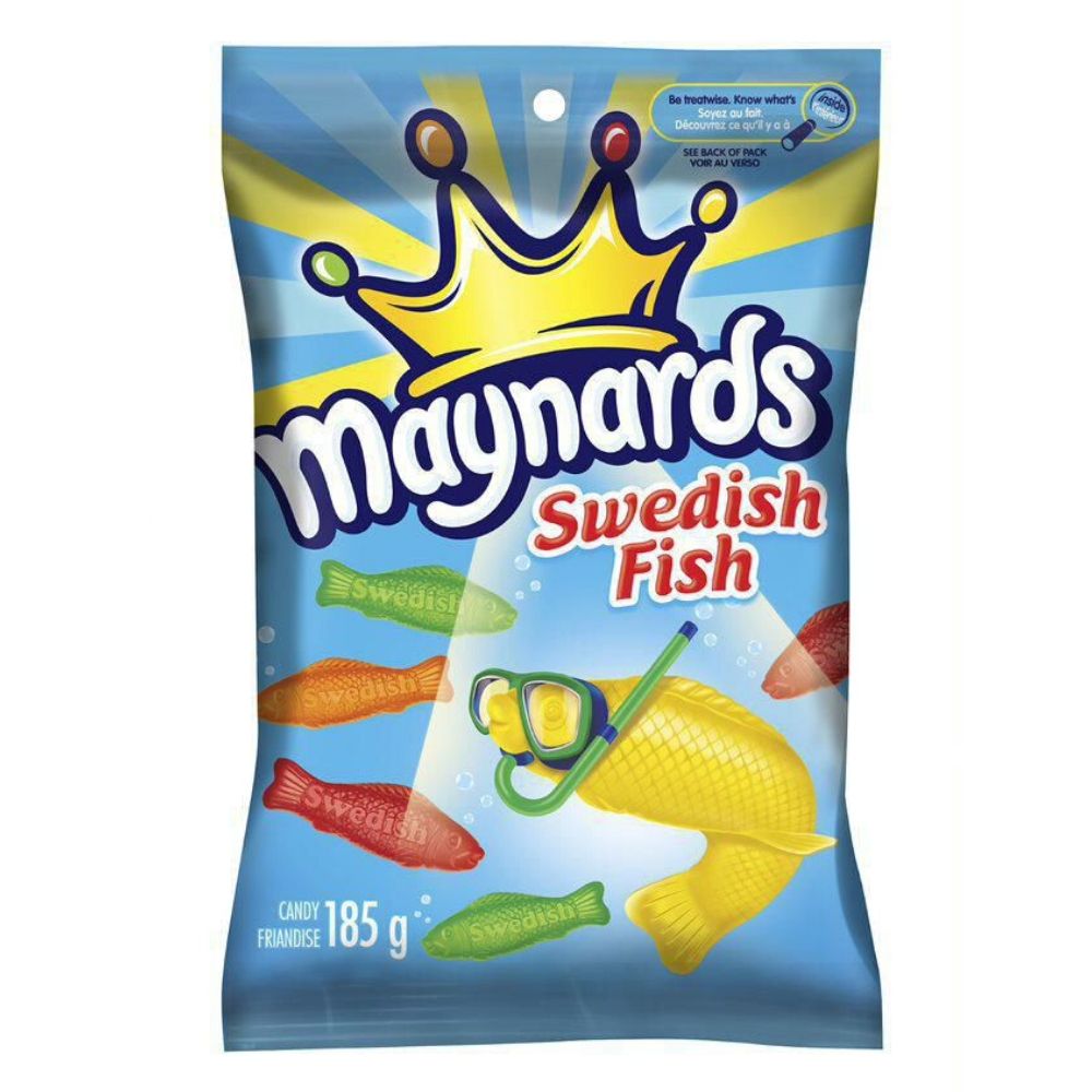 Swedish Fish 185g - Maynards - Canadian Candy