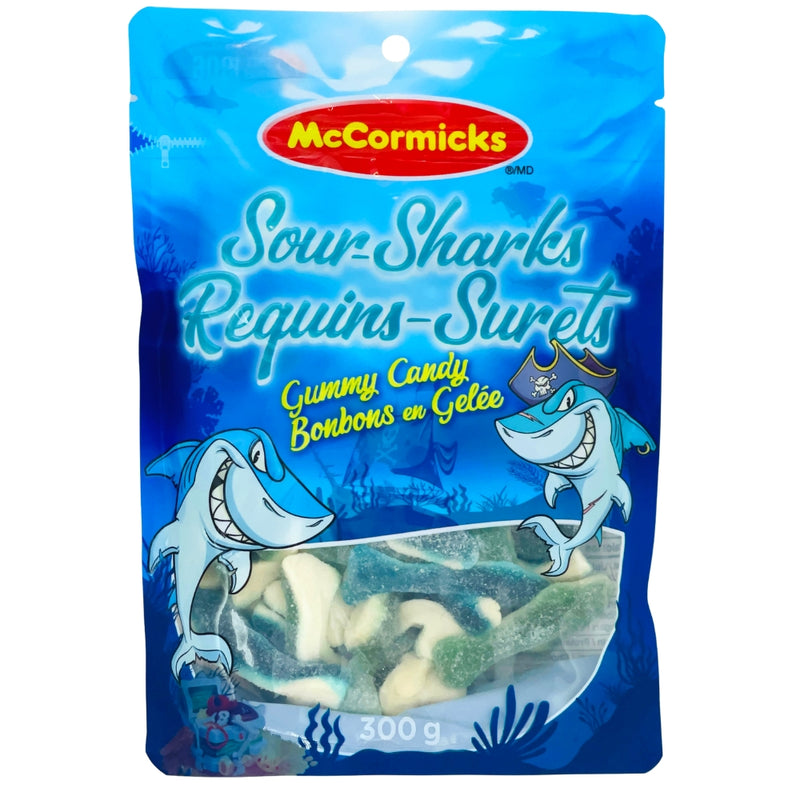 McCormick's Sour Sharks Peg Bag - 300g