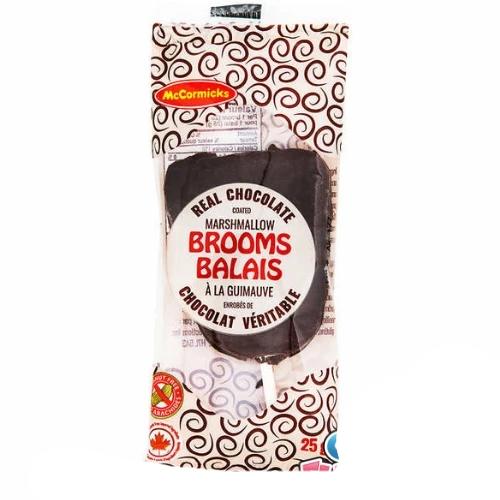 McCormicks Chocolate Marshmallow Brooms Canadian Candy
