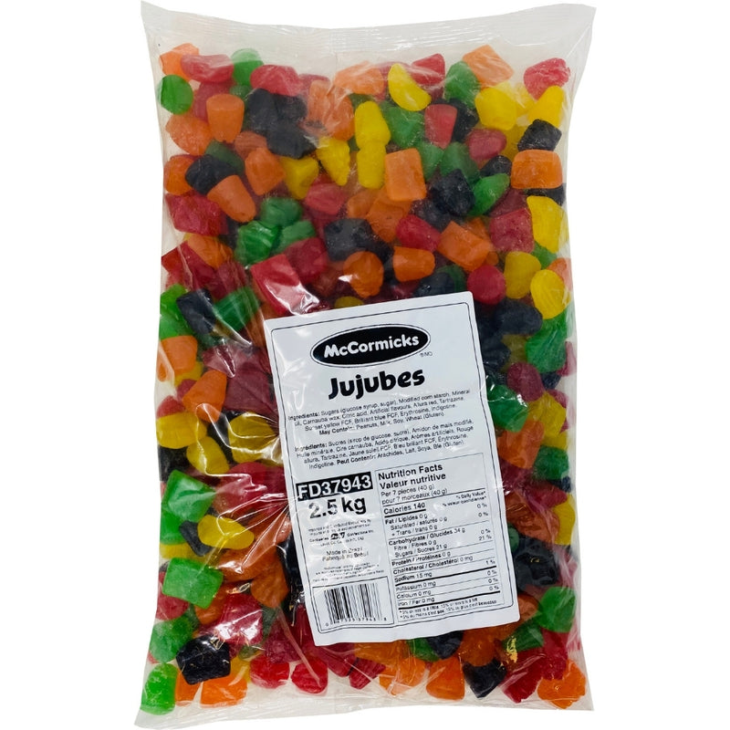 McCormick's Jujubes - 2.5kg