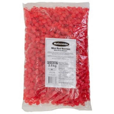 McCormicks Mini Red Berries Candies - 2.5kg