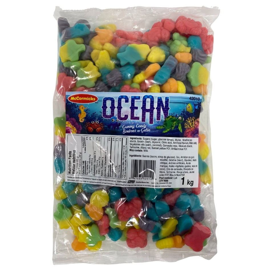 McCormicks Ocean Gummy Candy - 1kg