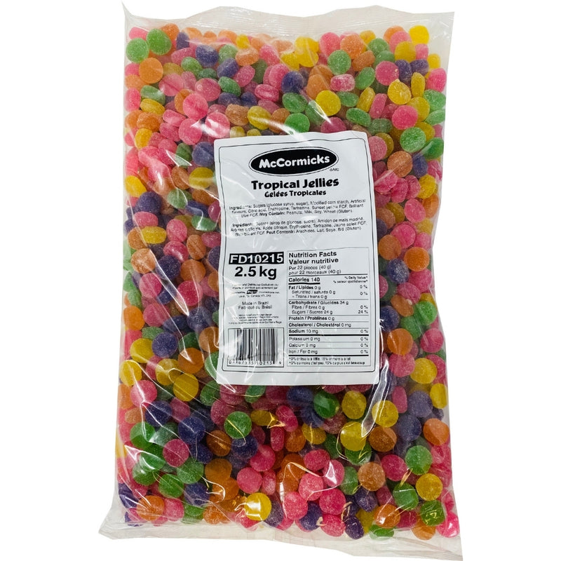 McCormick's Tropical Jellies - 2.5kg