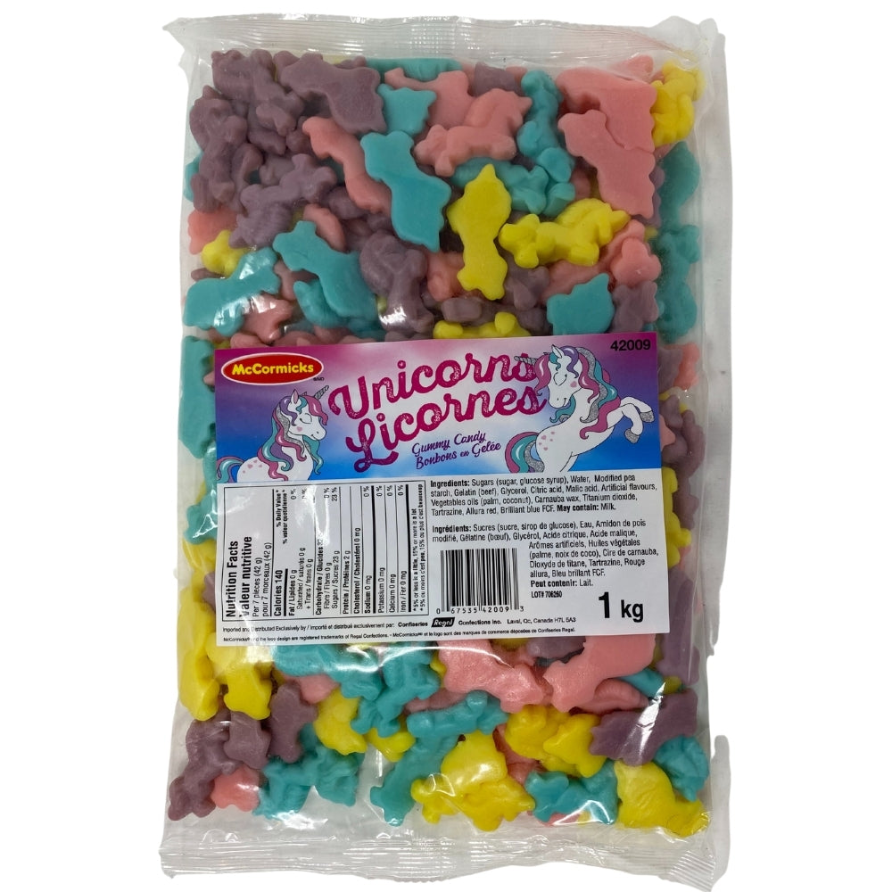 McCormicks Unicorns Gummy Candy - 1kg