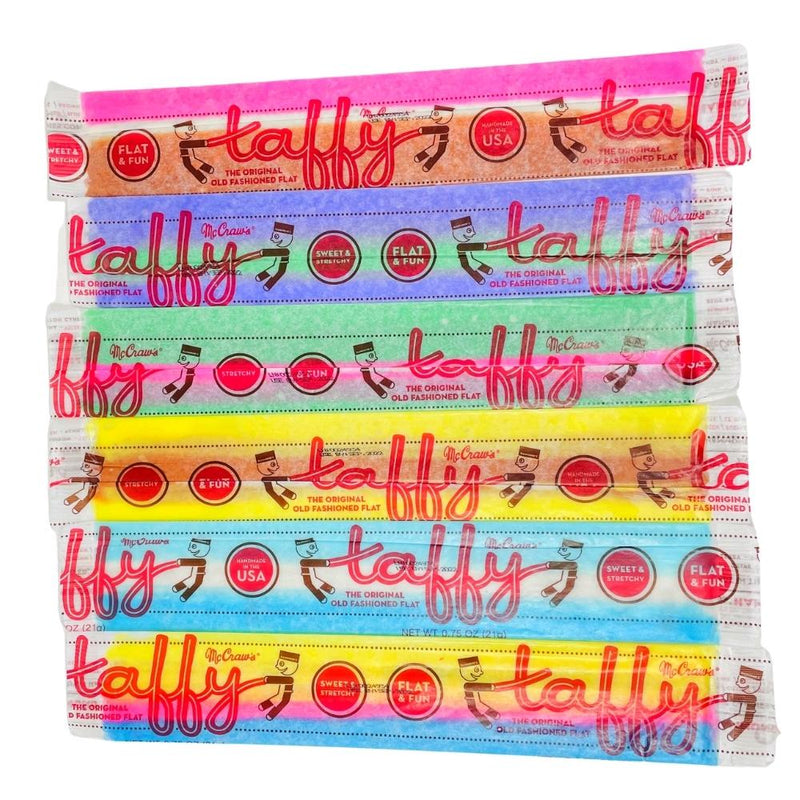 McCraw's Flat Taffy - Assorted