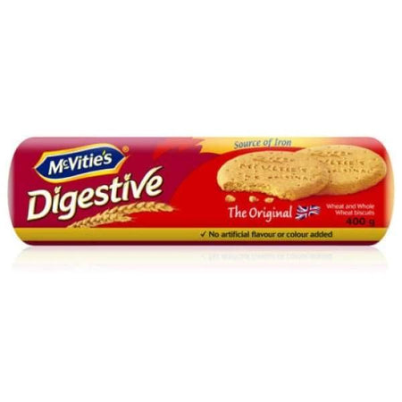 McVities Digestive Biscuits Original McVities 450g - British Cookies McVities No Artificial Colours No Artificial Flavours