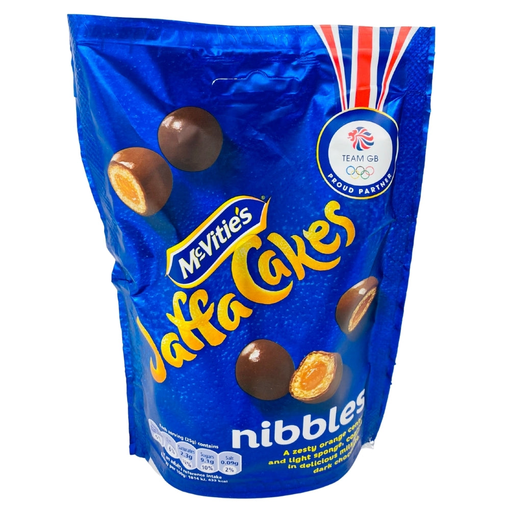 McVitie's Nibbles Digestives Jaffa Cakes Pouch - 120g