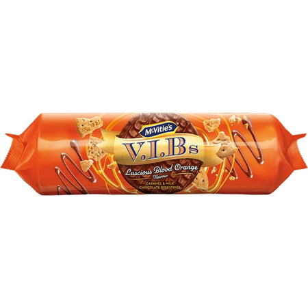 McVitie's V.I.Bs Luscious Blood Orange Biscuits - 250 g