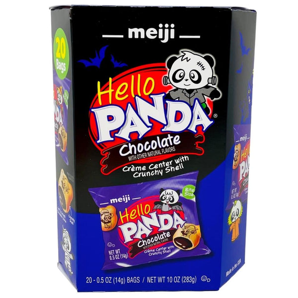 Meiji Hello Panda Mini Chocolate Cookies Treat Size 20ct - 10oz