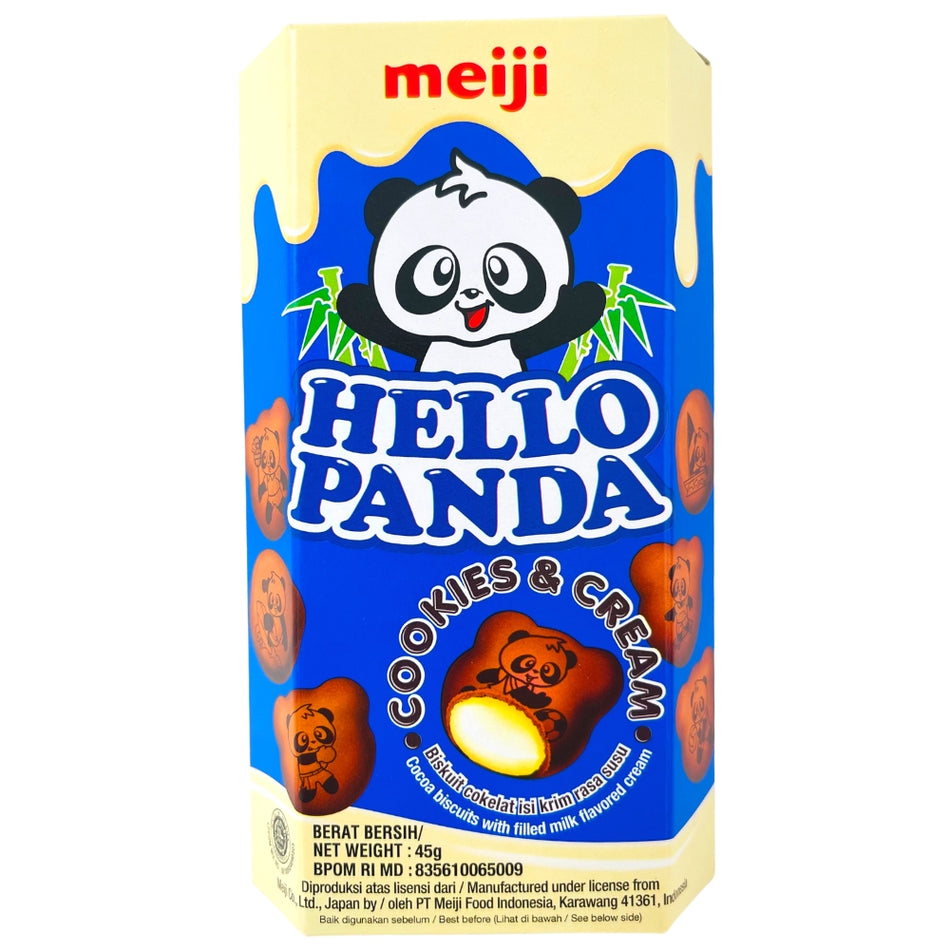 Meiji Hello Panda Cookies n Cream - 45g (Indonesia) - Hello Panda from Indonesia
