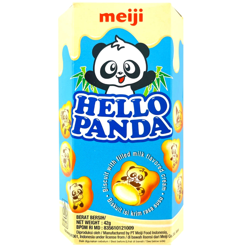 Meiji Hello Panda Vanilla - 45g (Indonesia) - Hello Panda from Indonesia