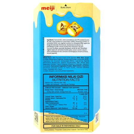 Meiji Hello Panda Vanilla - 45g (Indonesia) - Nutrition Facts - Ingredients - Hello Panda from Indonesia