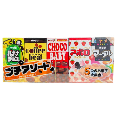 Meiji Petit Popular Chocolates Assortment - 50g (Japan)