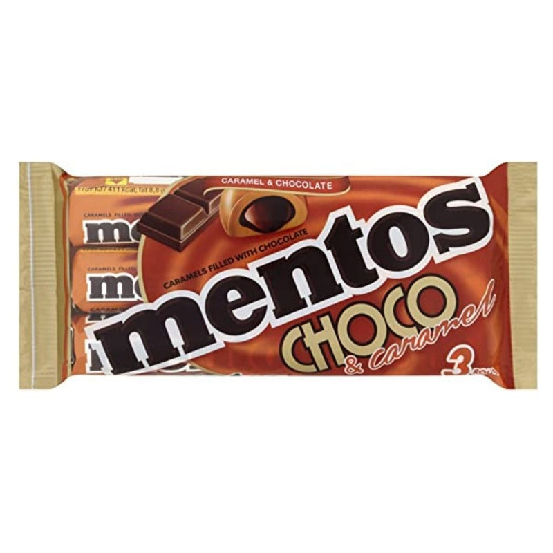 Mentos Choco Caramel and Chocolate - 3 Pack