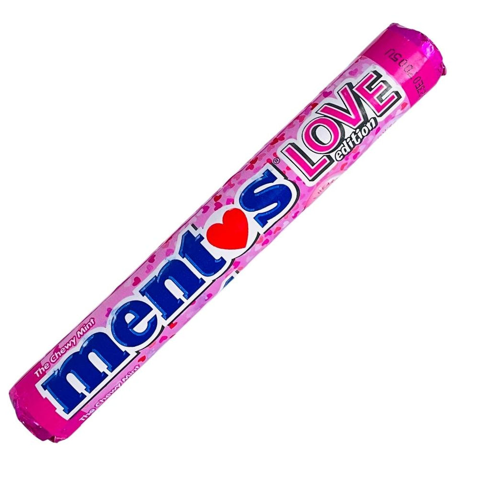 Valentines Mentos Valentine Rolls Strawberry Mix - 1.32oz
