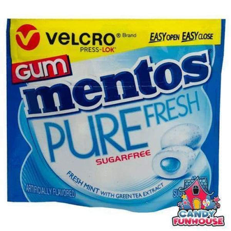 Mentos Pure Fresh Mint Gum Perfetti Van Melle Inc. 40g - Gum Mentos Mint Sugar Free Type_Gum